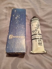 Vintage Grumbacher No. 529 Pre-Tested Artists Oil Color Zinc White 150cc XLarge