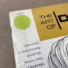 THE ART OF DRAWING c.1975 – Still Life/Figures/Flowers Grumbacher Library B-377