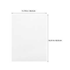 35 Pcs Braille Writing Papers Handwriting Blank Learning Accessory