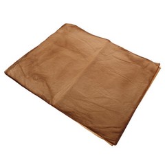 50Pcs Handmade Semi Raw Rice Paper Durable Coffee Tone for Chinese Calligraphy
