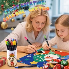 52 Colors Dual Tip Acrylic Paint Pens Markers, Acrylic Paint Pens for 26