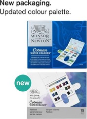 Lightweight Watercolor Paint Set with Mixing Palette – Ideal for On-the-Go Art