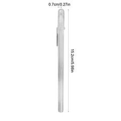 2pcs White Gel Pens Fine Point Tip Marker Water Based White Paint Pens