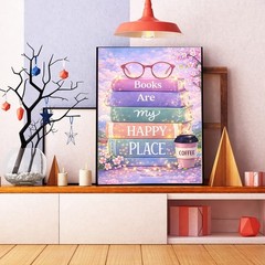 Cherry Blossoms Diamond Art Kits for Adults,Inspirational