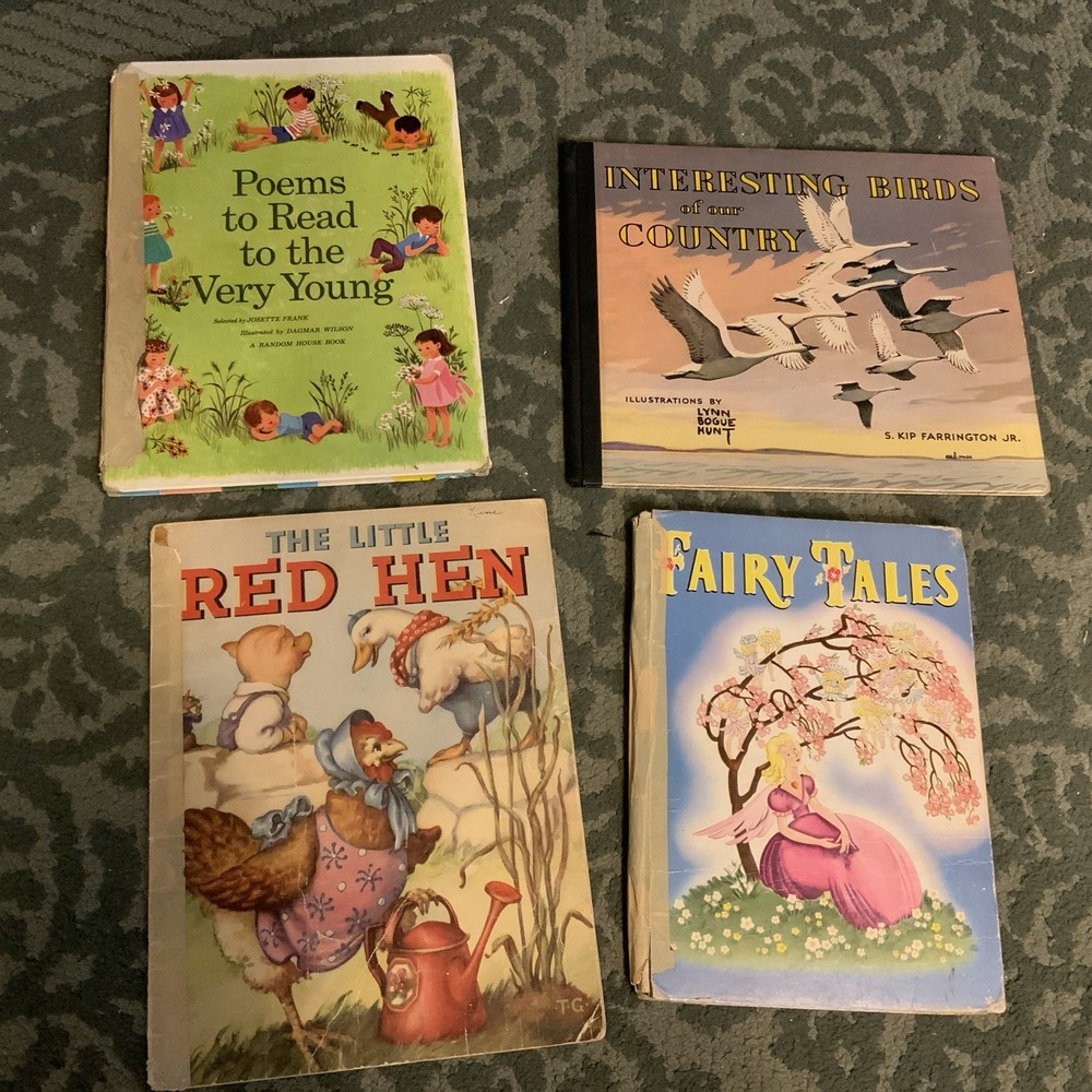 mixed media art supplies lot Read Info Vintage Kid Fairy Farm Birds Artisnal Lot