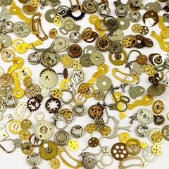 25 Unique Watch Gears Part Steampunk Lot Altered Art Movements Watchmaker Repair