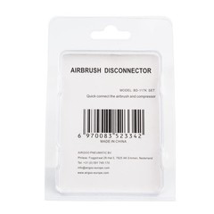 Airbrush Quick Release Disconnect G1/8 Inch Male Fittings Female Hose 4 PCS