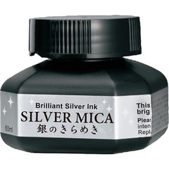 Kuretake Luster Of Silver Ink 60Ml