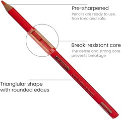 48-Color Soft Wax-Based Colored Pencils