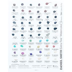 Extra Fine Watercolor – 266 Watercolor and 22 Gouache Dot Card