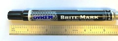 DYKEM MARKERS BRITE-MARK 2 PC INDUSTRIAL ALL PURPOSE BLACK #84002