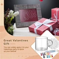 7 Pcs Mother’s Day DIY Mug Paint Your Own Mug Kit Include 2 Paintable Mugs 2 …