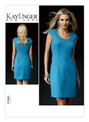 #21 Vogue Pattern American Designer KAY UNGER NEW YORK V1360 Tall 8-10-12-14-16