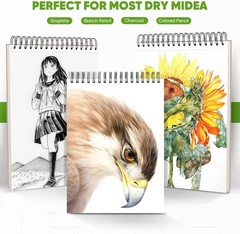 Gift Set of 2 Sketchbooks for Children – Ideal for Drawing and Creativity