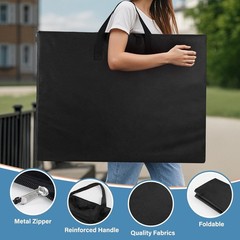 Art Portfolio Bag Nylon 18×24 Inch Waterproof Light Weight Carrying Case