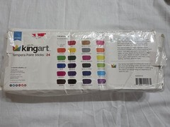 tNEW Kingart Tempera Paint Sticks – 24 SEE PICTURES