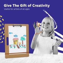 Drawing Board – 13 x 17 Sketch Boards with Handle for Drafting Art – Portable…