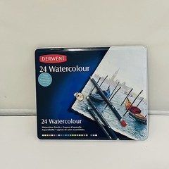Rexel Derwent 24 Watercolor Pencils Made In Great Britain ACCO 32883