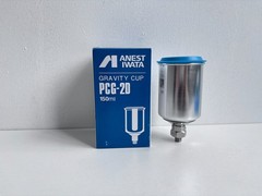 Anest Iwata LPH-80-124G & PCG-2D-1 Mini Gravity Feed Spray Gun w/150ml Cup 4931