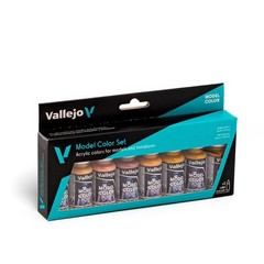 – Model Color Face & Skin Tones Set | Modeling Acrylic Paints | 8 Bottles X 18 M