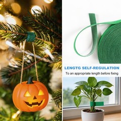 Plant Tape Reusable Hook and Loop Plant Ties for Climbing Plants, Adjustable …