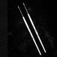 Ghost Brush 2 Pack Size #3 Kickstarter Miniature Paint Brushes Warhammer