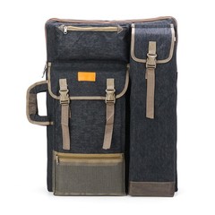 Art Portfolio Case Artist Backpack Canvas Bag Large 26” x 19.5” Black
