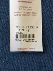Jo Sonja’s Paint Brush Sure Touch Comma Stroke Synthetic Round Size 2 1370