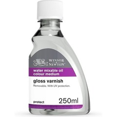 Non-Yellowing Gloss Varnish Final Finish Liquid Painting 250ml High Shine New