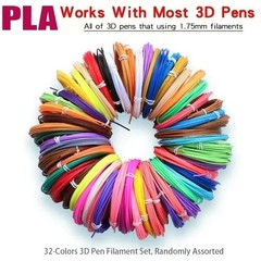 PLA Filament 1.75mm 3D Pen Refills Multi Colour Craft Drawing Material – UK
