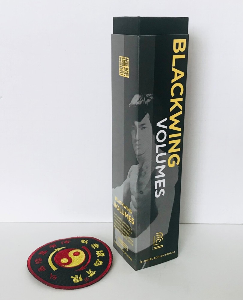 Volumes 651 Bruce Lee Tribute Blackwing Pencils & Patch New Box 12 Discontinued