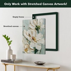 Folkor 1.5 Deep Frame For 18X24 Canvas Paintings Diy Metal Floating Frame For