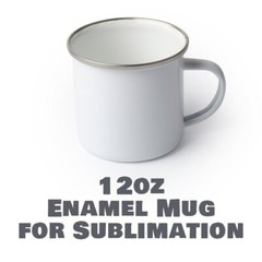 Camping (Enamel) Mug for Sublimation 12oz