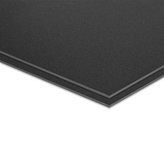 KAITELA ABS Plastic Sheet 8″ x 12″ x 0.060″ Black Thermoplastic Panel 2 Pack