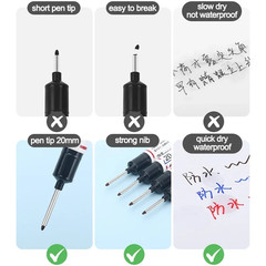 4/5Pcs/Set Long Head Markers Bathroom Woodworking Decoration Multi-Purpose Deep