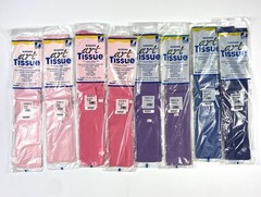 Spectra Bleeding Art Tissue Paper 8 Packs Assorted Colors 80 Sheets 20×30