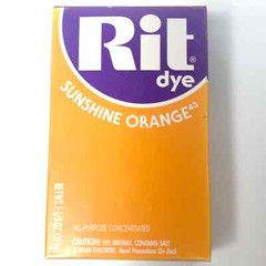 Rit Dye Powder All Purpose Sunshine Orange 31.9g