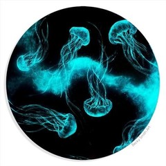 Glow in the Dark Paint – Bright Aqua (0.68 Fl Oz) Non-Toxic, Water-Based, Light