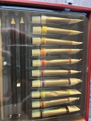 Loew Cornell Artist Acrylic Set 59 Pieces Paintbrushes Pencils Paints