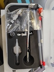 G233 Pro Set Master Gravity Airbrush Kit 3 Fluid Tips, Hobby Auto Paint Nail Art