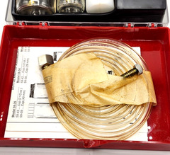 Vintage BINKS #59-10006 WREN Air Brush Set #2, Type B w/ 3 Jars, Case & Manual