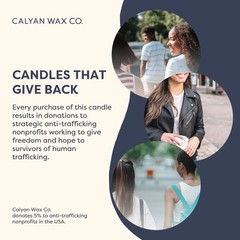 Calyan Wax Co. Masculine Scented Candle Gift Set – 3 Medium,