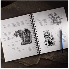 Adult Artists’ Sketchbook | Double Pad | 200 Sheets