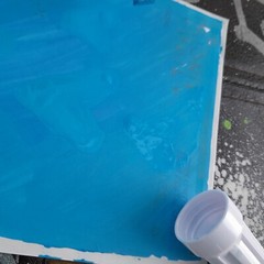 MODIFIED EGG BLUE Uni Paint Marker PX-30 Broad Chisel Tip 8mm Graffiti Supplies