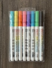 Outline Marker SMQ-1103 8Pcs Double Line Self-outline Marker Pen for Drawing New