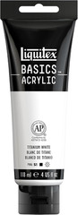 Acrylic Paint Titanium White 4 oz 118ml Artist Paint