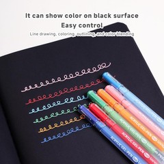 Acrylic Pens for Coloring, 90 Colors Set 3D Acrylic Paint Pens with 1.0mm Bul…