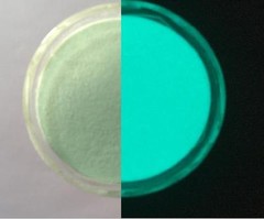AQUA GLOW in the DARK NEON POWDER PIGMENT