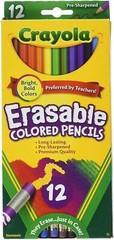 Crayola Erasable Colored Pencils Kids Colored Pencils for School