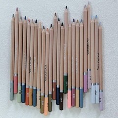 24 PCS Soft Pastel Pencils Grey Tone Drawing Set Professional Art Supplies